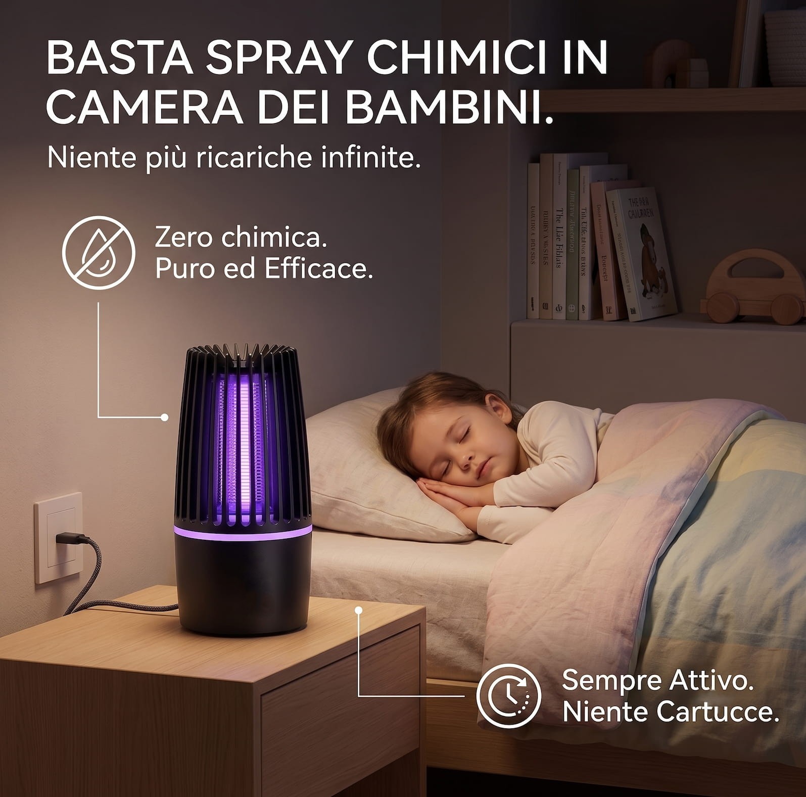 Collega ZanzaShield alla presa